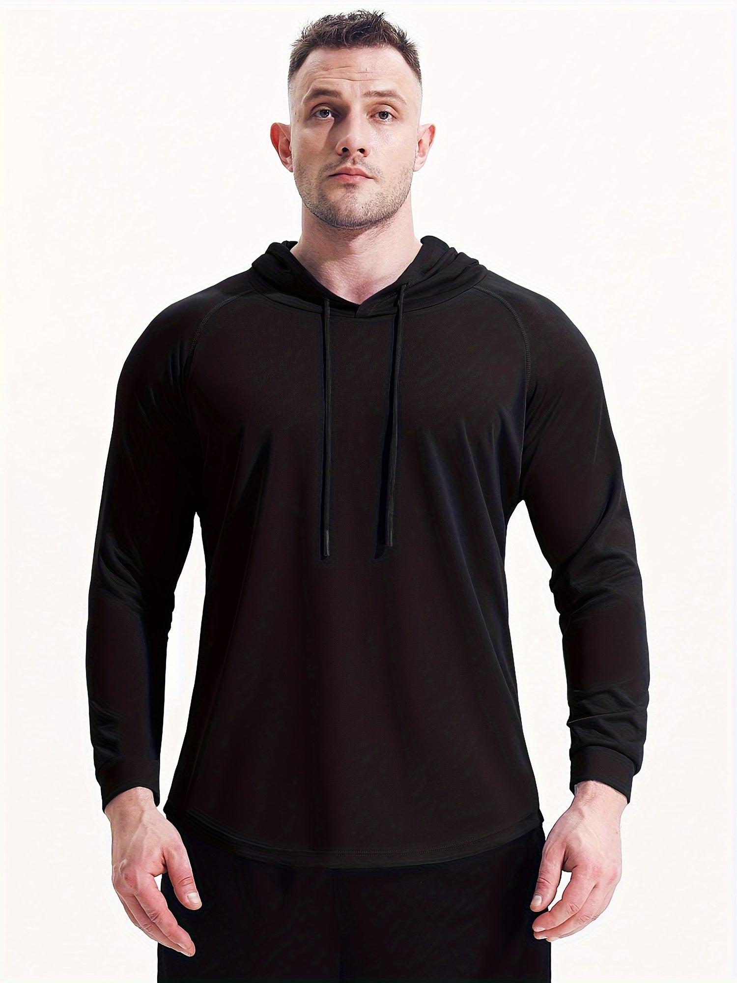 Men's Loose Sports Hoodie Fast Dry Hooded Sweater