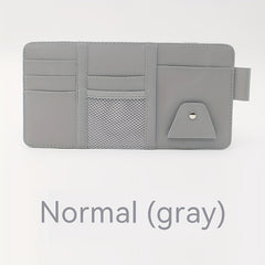 Car Sun Visor Document Organizer Holder with Pocket
