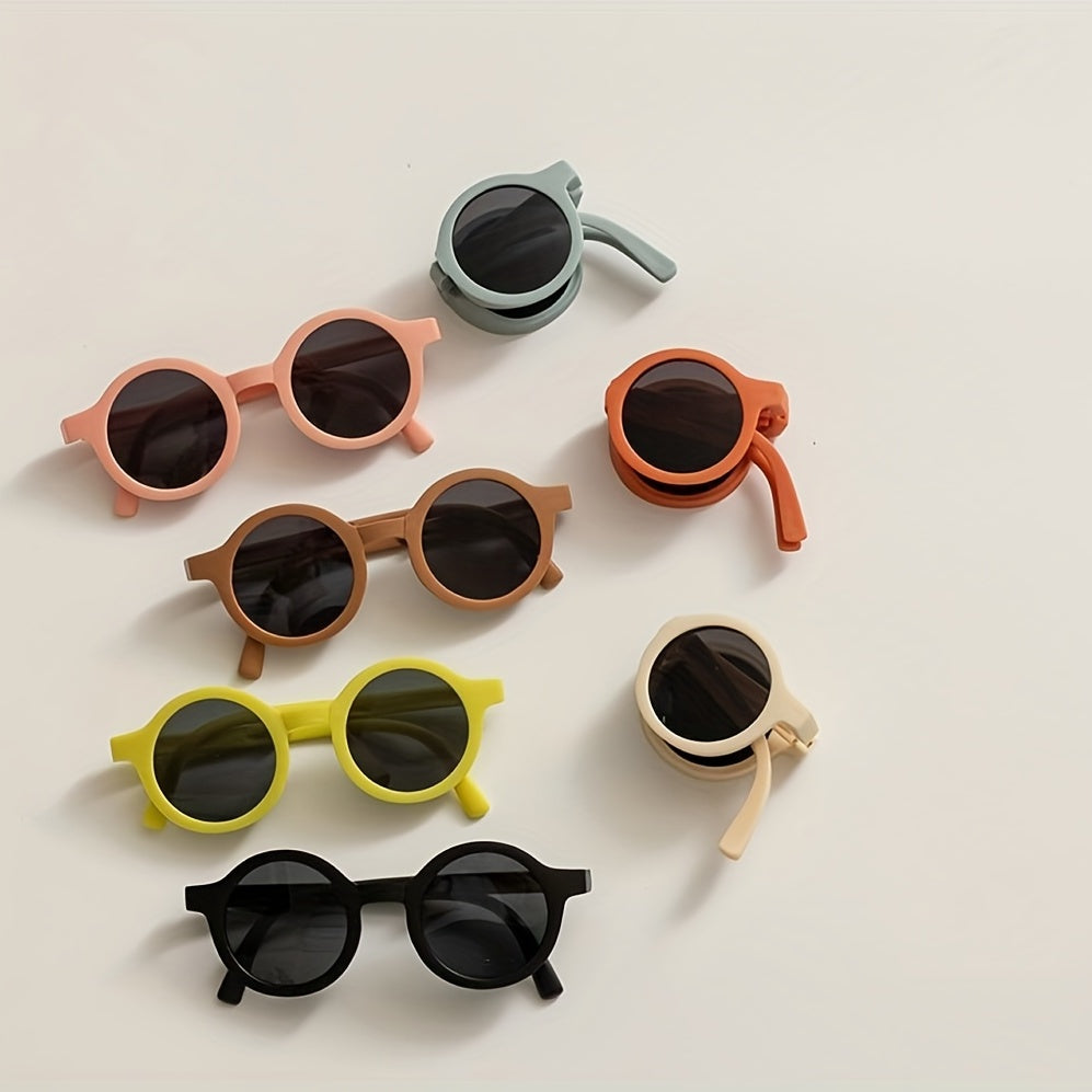 Girl's Vintage Sunglasses UV Protection Cartoon Sunshade Glasses For Kids