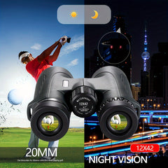 12x42 Waterproof & Fogproof Binoculars for Adults