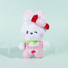 Rabbit Doll Pendant Plush Toy Keychain Christmas Gift