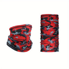 UV Protection Sunscreen Neck Cover Face Mask Camouflage Magic Bandana