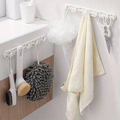 Retractable Storage Hanging Rack Kitchen Wall Mounted