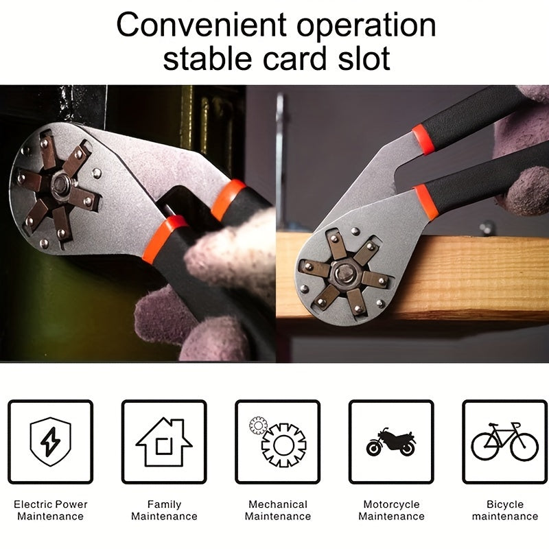 8in Torque Adjustable Spanner Universal Tool