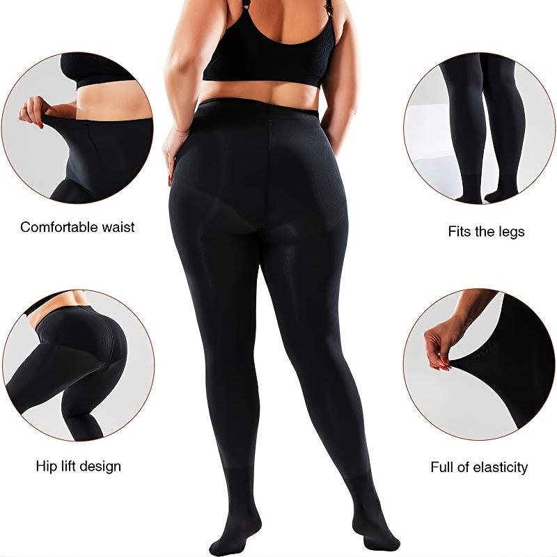 Opaque Tights 120D Control Top Pantyhose Women's Ultra Soft Stockings