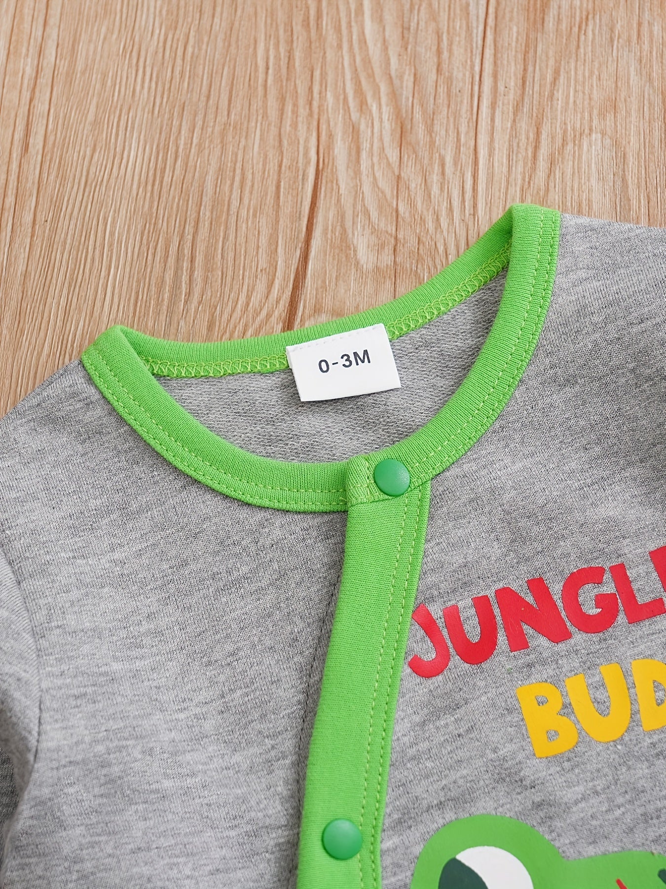 Chameleon Pattern Romper Creeper Baby Jumpsuit