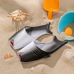 JIAGEYA Fish Shape Slippers For Boys Lightweight Non Slip Indoor Outdoor Slipper