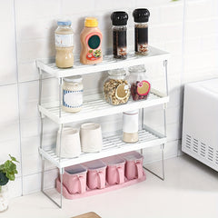 Kitchen Storage Rack Seasoning Can & Bottle Storage Rack