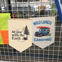 Camping Campsite Flag Garden Decoration Camping RV Lawn Decoration