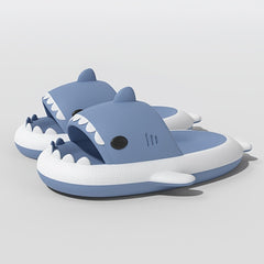 QYA Shark Slippers Block Cloud Slides Anime Lightweight Non Slip Shoes