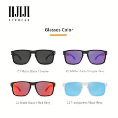 Men's Polarized Sunglasses UV Protection Lightweight Sports Glasses