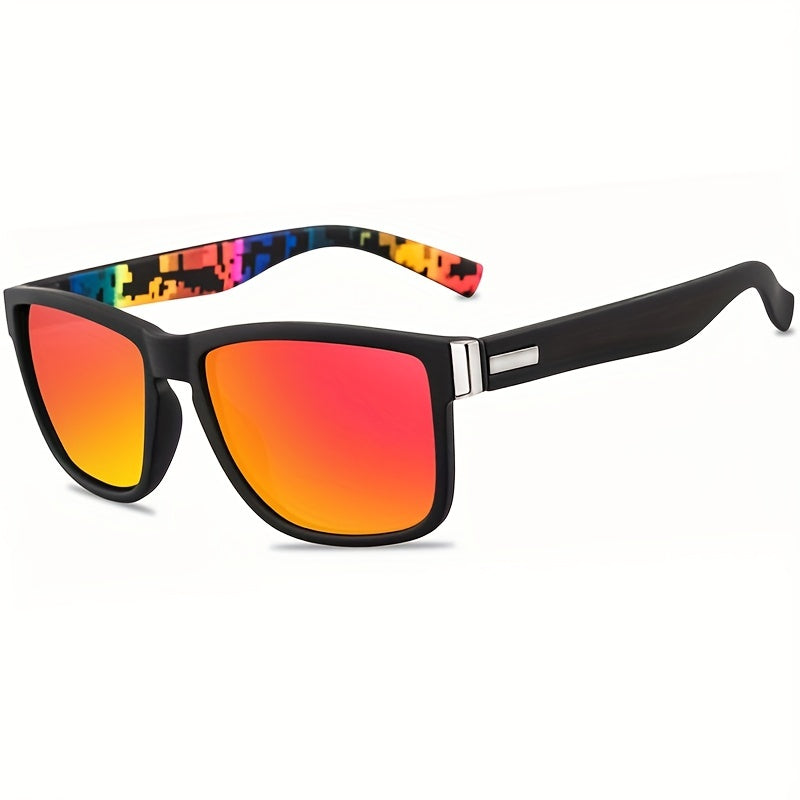 Polarized Plated Film Sunglasses Sports Driving Sun Glasses
