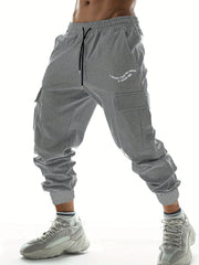 Slightly Stretch Cargo Pants Men's Joggers for Outdoor