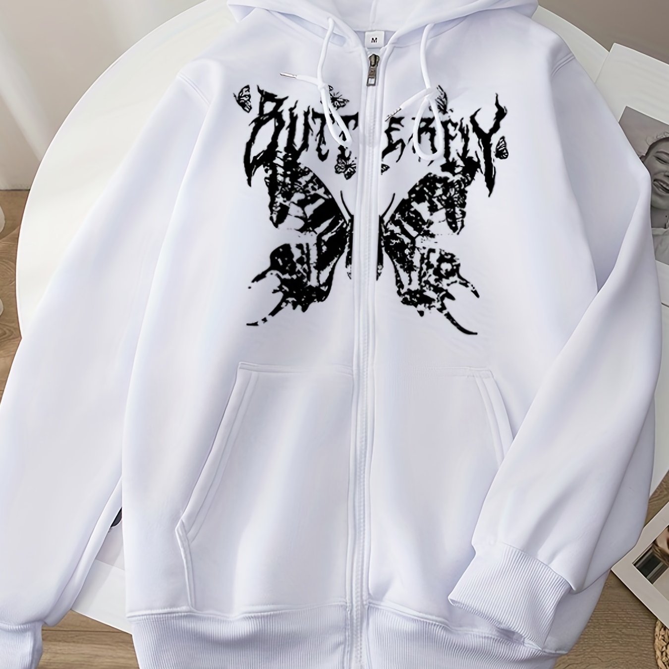 Women's Halloween Butterfly Sweatshirt Long Sleeve Hoodie