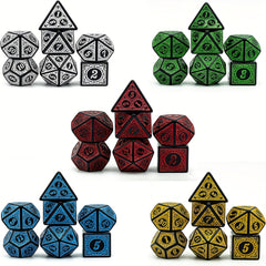 7Pcs Classic Rune Relief Set, ideal for games