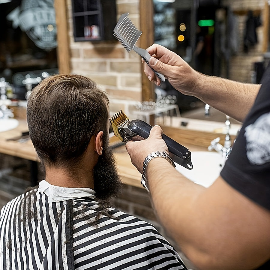 Barber Combs Curved Positioning Combs Hair Cutting Combs For Hair Styling
