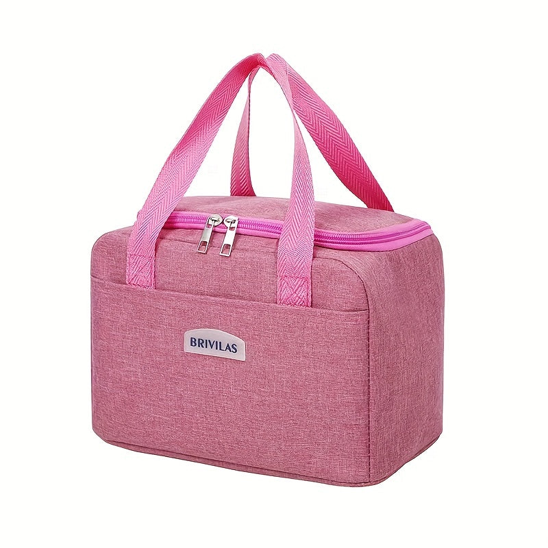 Insulation Bag Outdoor Bento Bag Work Lunch Bag Handbag Hiking Camping Food Stor