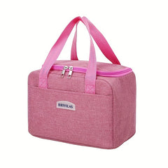 Insulation Bag Outdoor Bento Bag Work Lunch Bag Handbag Hiking Camping Food Stor