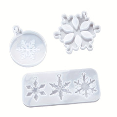 Christmas Snowflake Silicone Mold for DIY Pendant