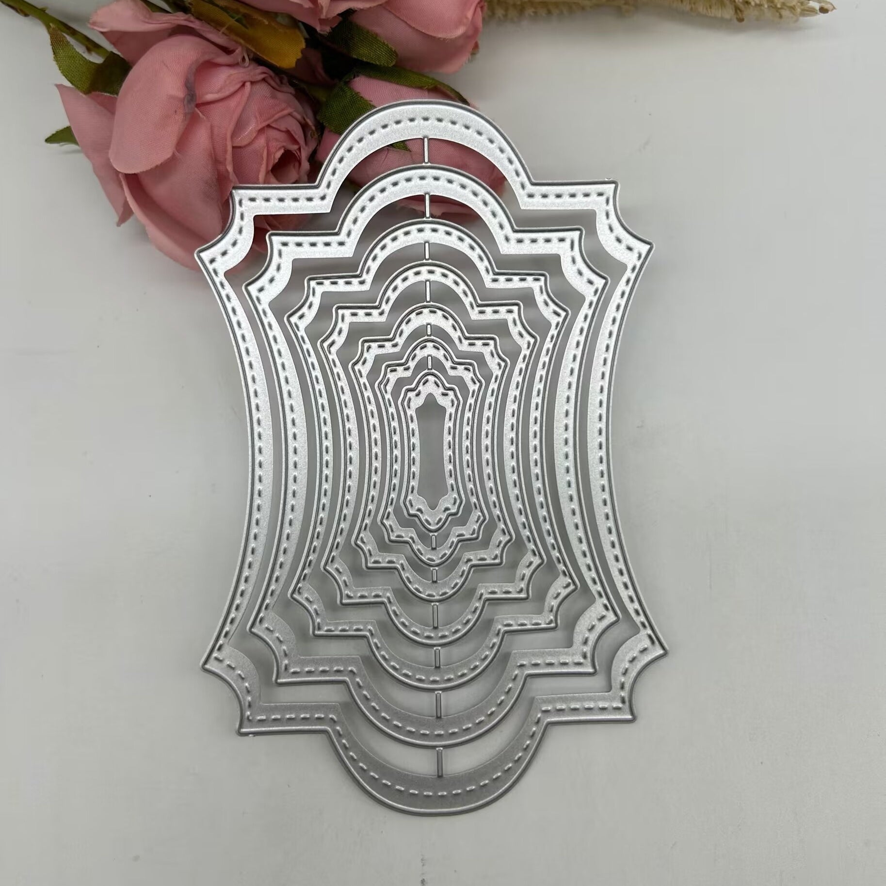 1pc Picture Frame Cutting Die DIY Metal Embossing Scrapbook Die