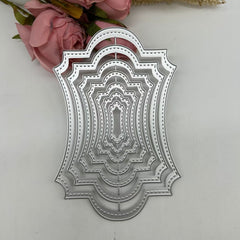 1pc Picture Frame Cutting Die DIY Metal Embossing Scrapbook Die