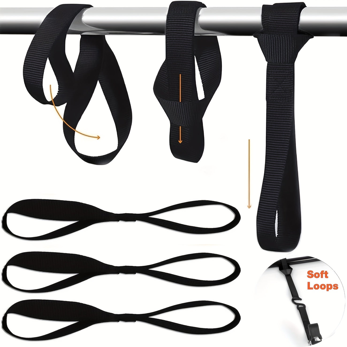 2pcs Ratchet Strap 2 1in Wide Luggage Bundle Strap Total Length 4m 157in