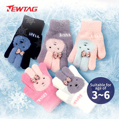Children's Winter Warm Keeping Gloves - Suitable For 3-6 Years Old