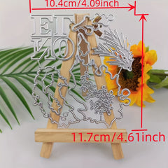 Grass Metal Cutting Dies and Stamp Set for Scrapbooking