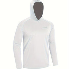 Men's Sun Protection Hoodie Long Sleeve Quick Dry Top