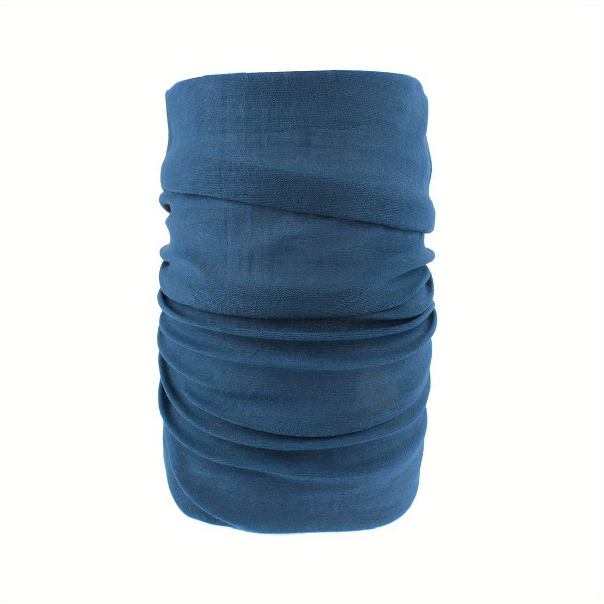 Solid Breathable Neck Gaiter Multifunctional Cover Mask
