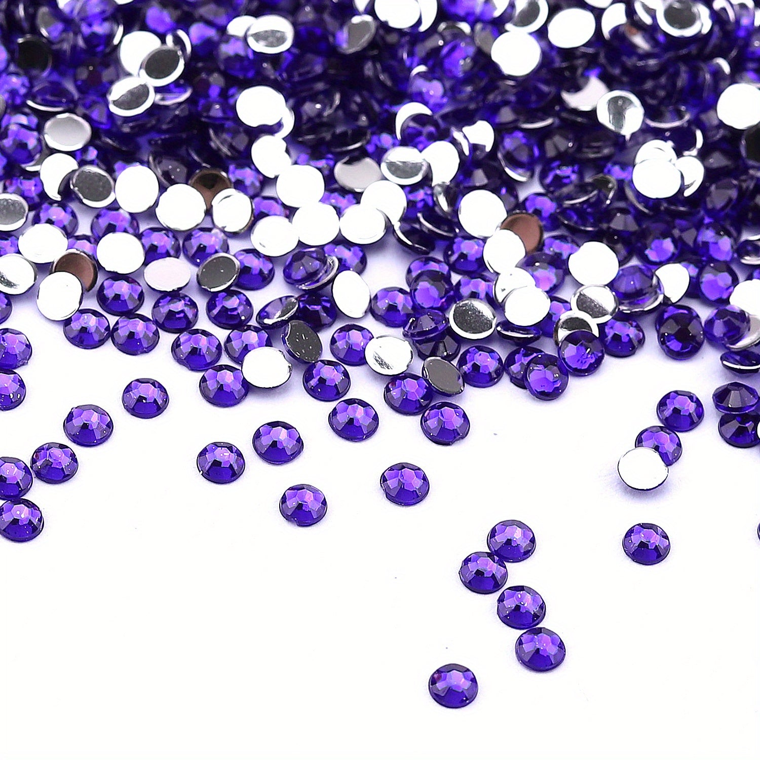 5000pcs 3D Resin Crystal AB Nail Art Rhinestone Mixed Shape Acrylic Rhinestones