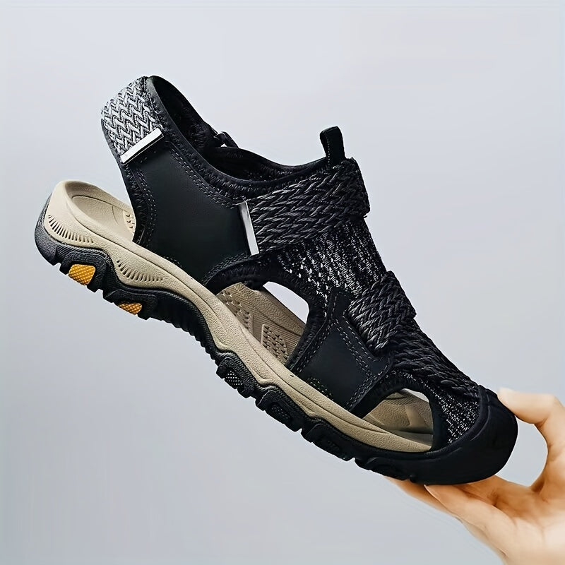 Men's Breathable Mesh Sandals Outdoor Beach Sandals