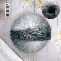 Mohair Yarn 200m 50g For DIY Crocheting Sweater Scarf