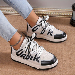 Women's Patchwork Skate Shoe Breathable Casual Sport Shoes