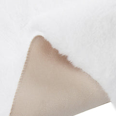 1pc Soft Faux Fur Area Rug 15 7inch Floor Mat for Bedroom Living Room