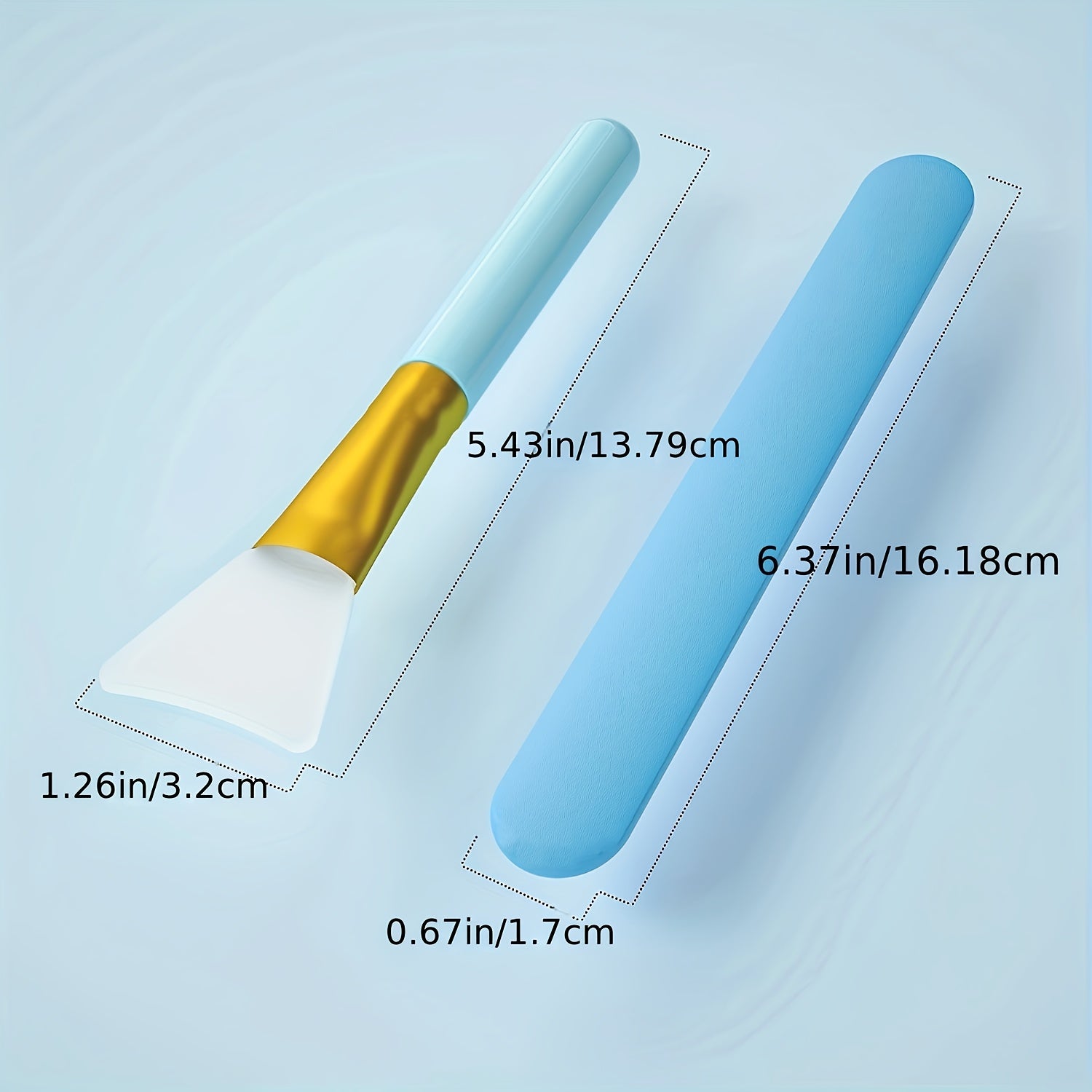 5PCS Reusable Silicone Stirring Sticks for Resin Epoxy Paint Glitter