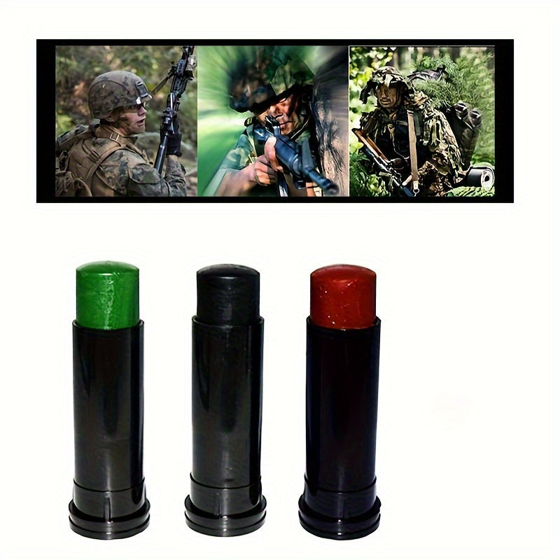Dark Green Brown Body Paint Makeup Stick for Cosplay Party