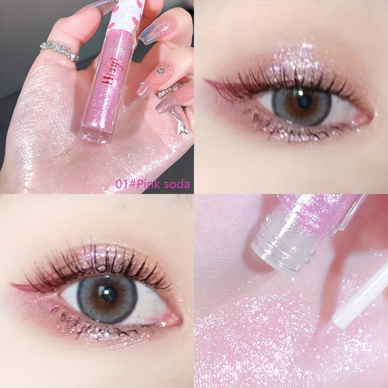 Glitter Liquid Eyeshadow Waterproof Highlighter Eyeliner Makeup