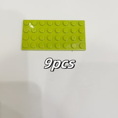 9pcs 4x8 Classic Base Plates Building Blocks Creative Basic Accessories Plate