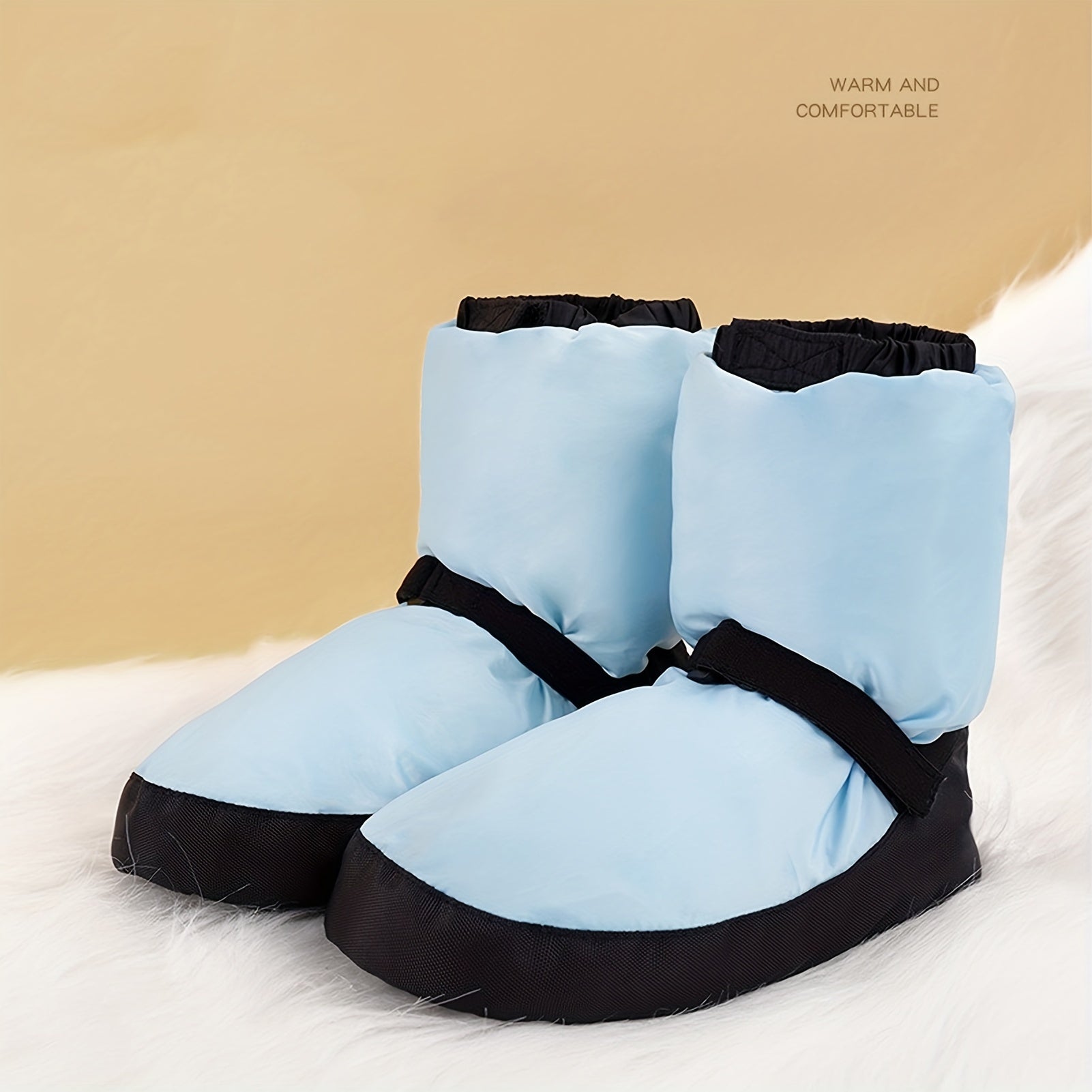 Ballet Dance Shoes Women Clip Cotton Warm Winter Short Boots
