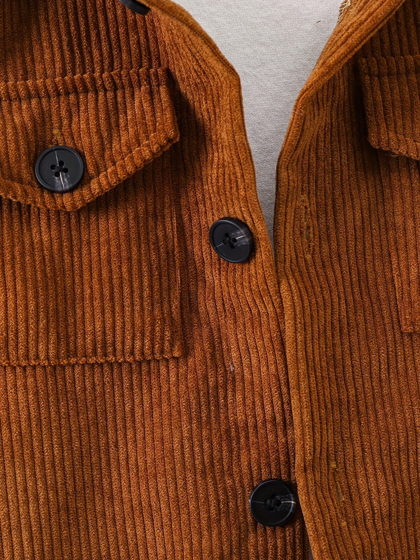 Boys Button Down Hoodie Jacket Kids Spring Fall