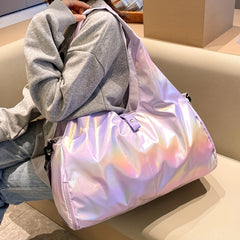 Large Capacity Yoga Bag With Wet Pocket Lightweight & Water proof Shoulder Bag