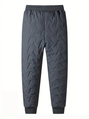 Men's Warm Drawstring Pants for Outdoor Activities
