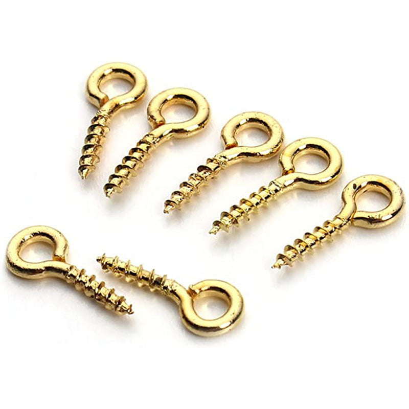 100pcs Metal Eyelets for Hooks and Screws