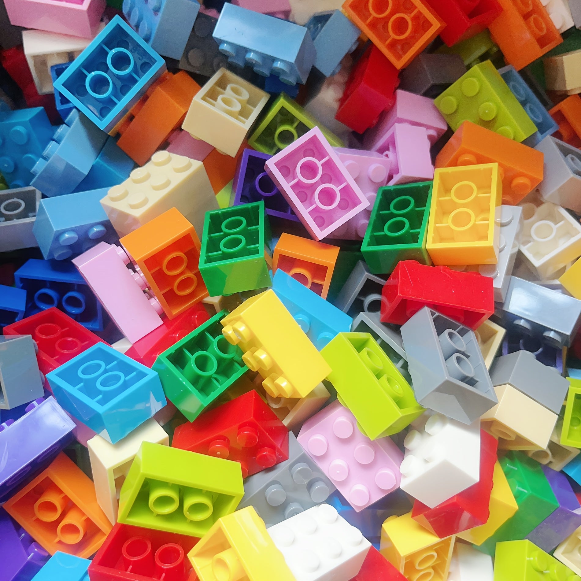 20pcs Mixed 2x3 High Building Blocks Set for DIY Kids Toys