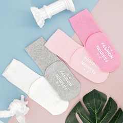 8pk Thermal Crew Socks for Girls/Toddlers - Cozy & Warm for Cold Weather