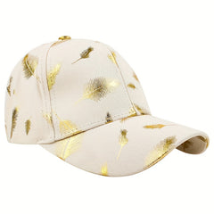 Feathers Baseball Cap Retro Outdoor Sports Classic Street Sunscreen Cap