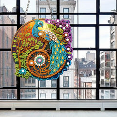 Peacock Diamond Painting Kit DIY Pendant Home Decor
