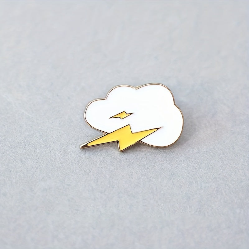 Moon Star Sky Brooch Clothing Bag Accessory