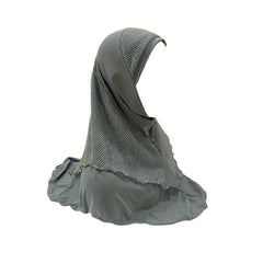 Muslim Crystal Linen Headscarf Hat for Malay Ladies